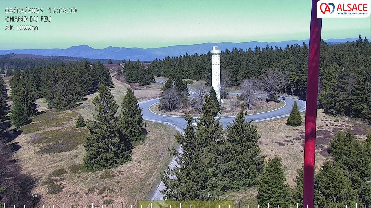 Le Hohwald › Nord: Tour du Champ du Feu (1099m)