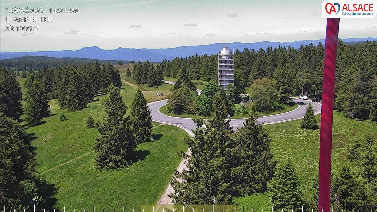 Le Hohwald › Nord: Tour du Champ du Feu (1099m)