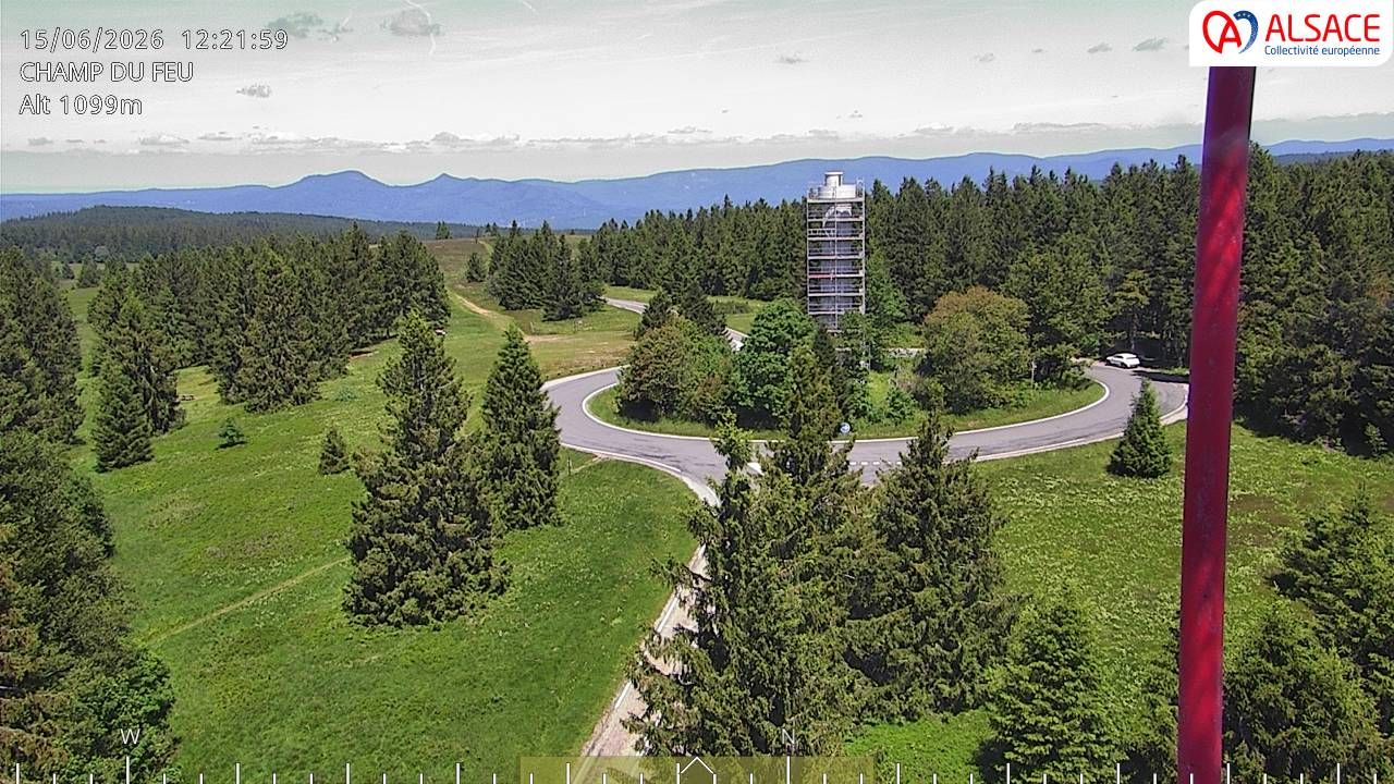 Le Hohwald › Nord: Tour du Champ du Feu (1099m)