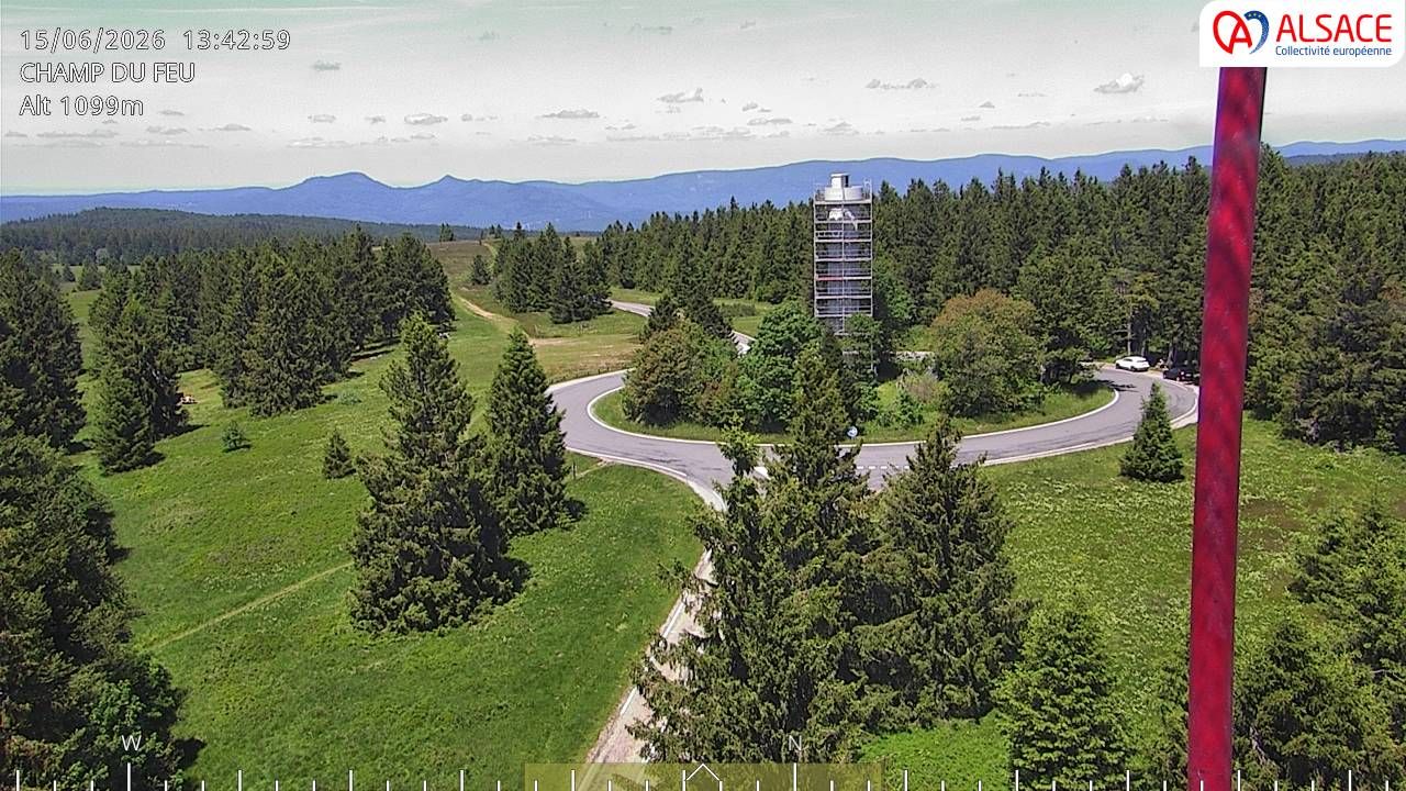 Le Hohwald › Nord: Tour du Champ du Feu (1099m)