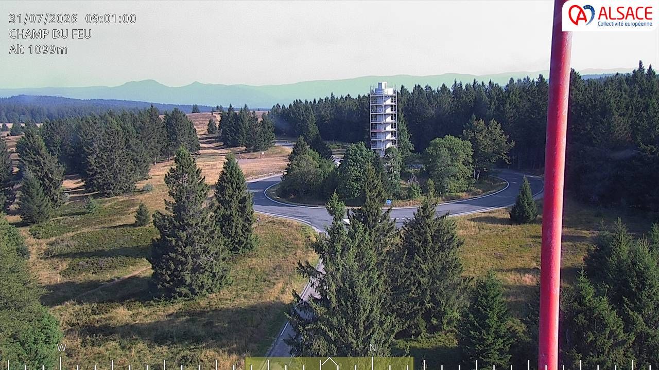 Le Hohwald › Nord: Tour du Champ du Feu (1099m)