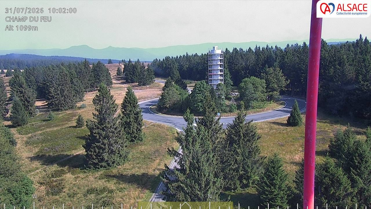 Le Hohwald › Nord: Tour du Champ du Feu (1099m)