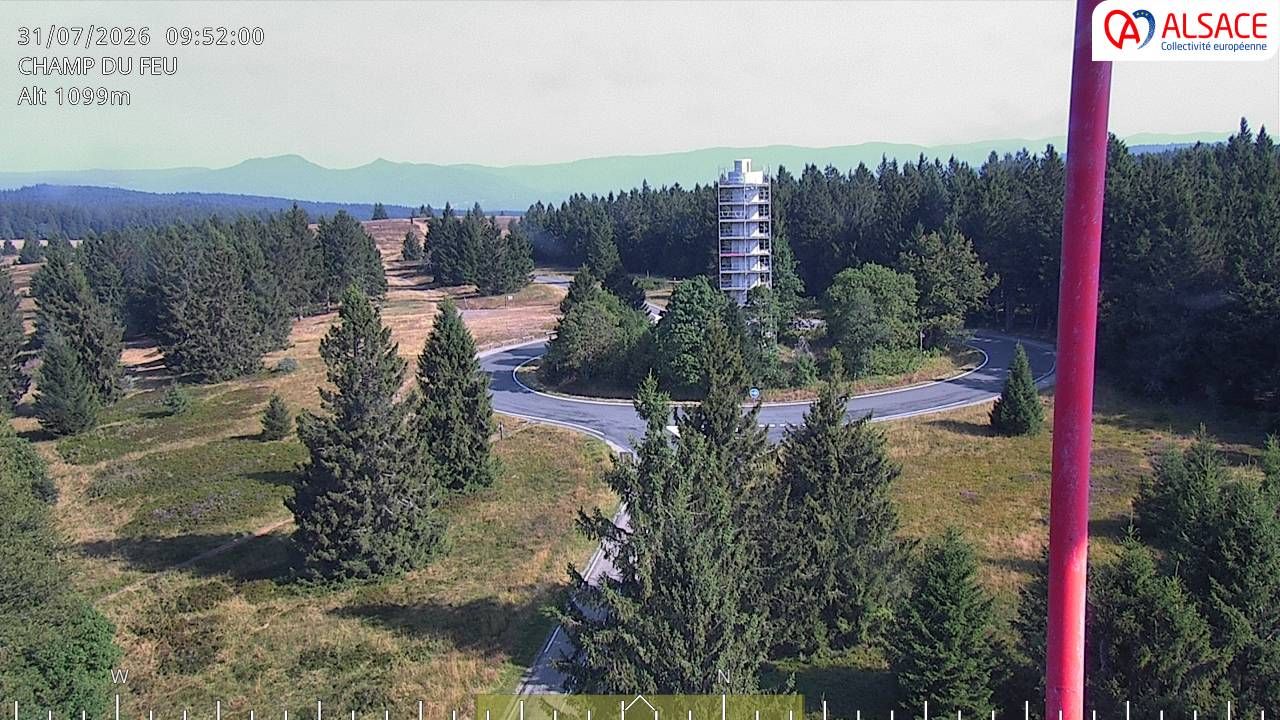 Le Hohwald › Nord: Tour du Champ du Feu (1099m)