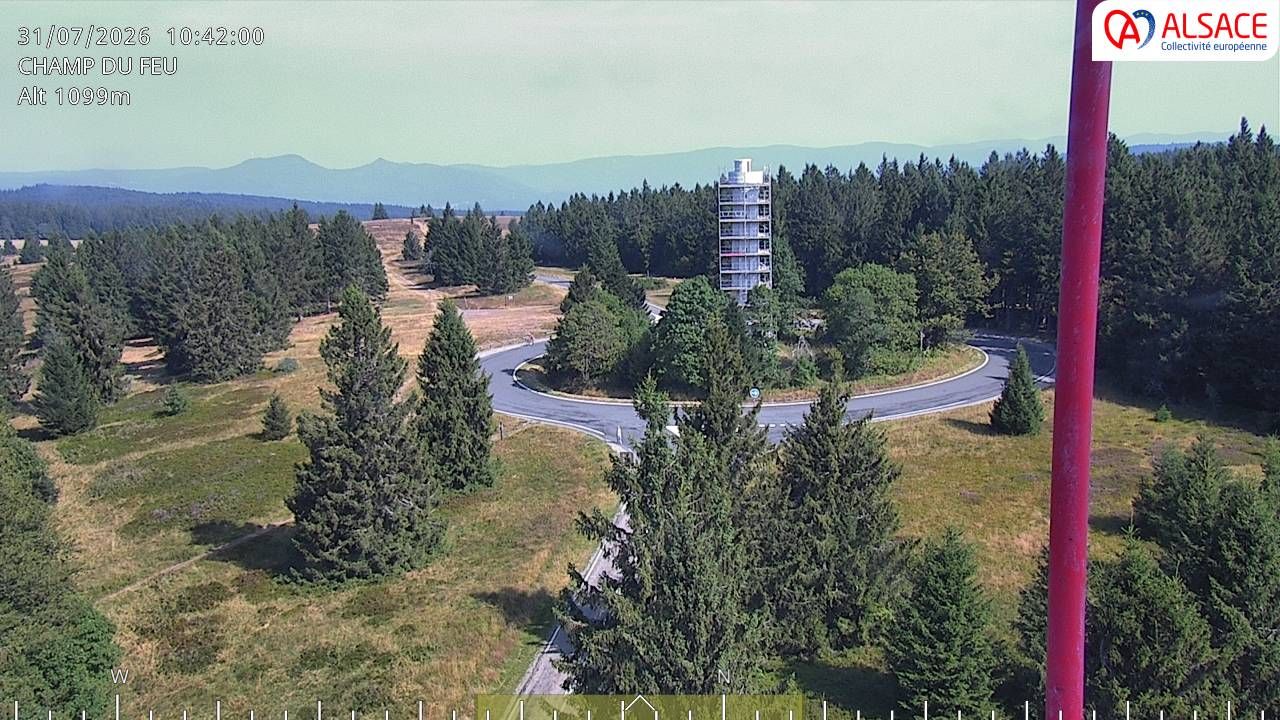 Le Hohwald › Nord: Tour du Champ du Feu (1099m)