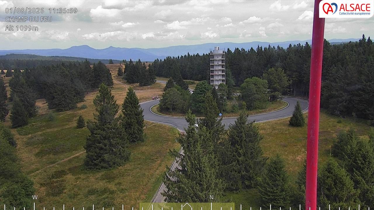 Le Hohwald › Nord: Tour du Champ du Feu (1099m)