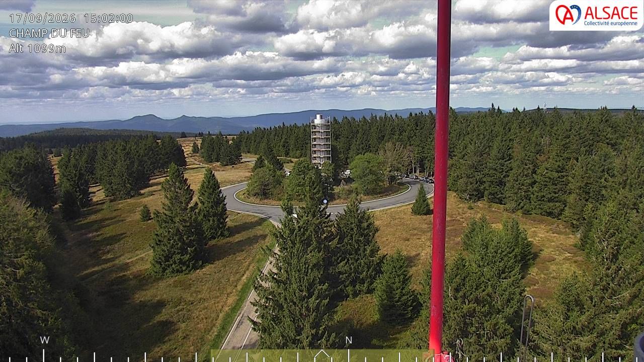 Le Hohwald › Nord: Tour du Champ du Feu (1099m)