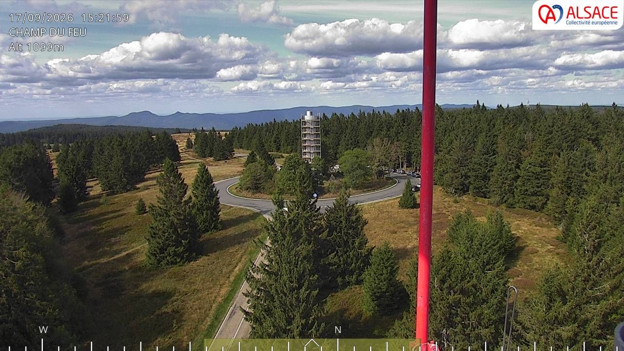 Le Hohwald › Nord: Tour du Champ du Feu (1099m)