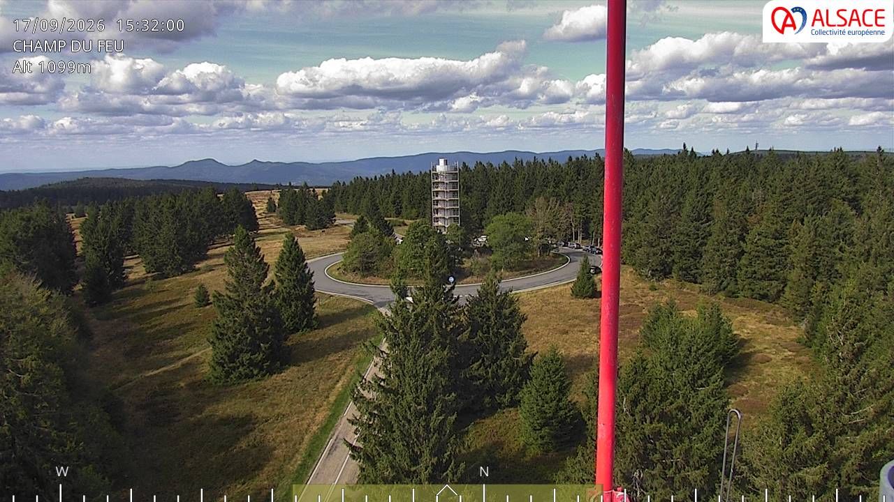 Le Hohwald › Nord: Tour du Champ du Feu (1099m)