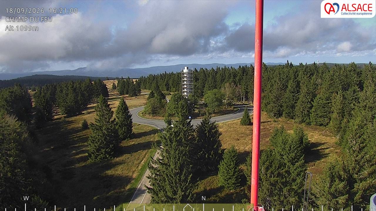 Le Hohwald › Nord: Tour du Champ du Feu (1099m)