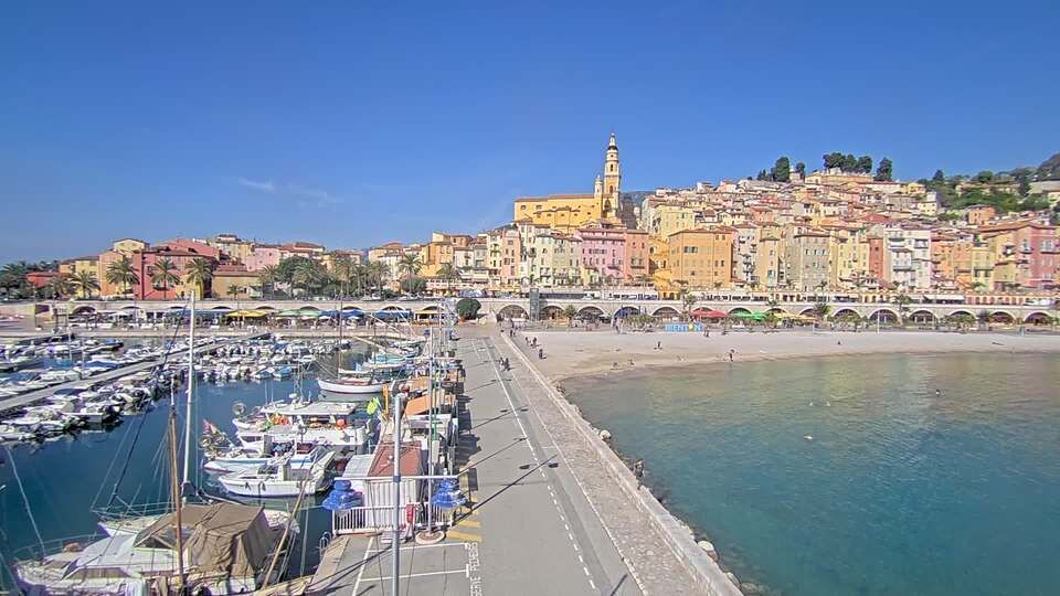 Menton: Plage des Sablettes