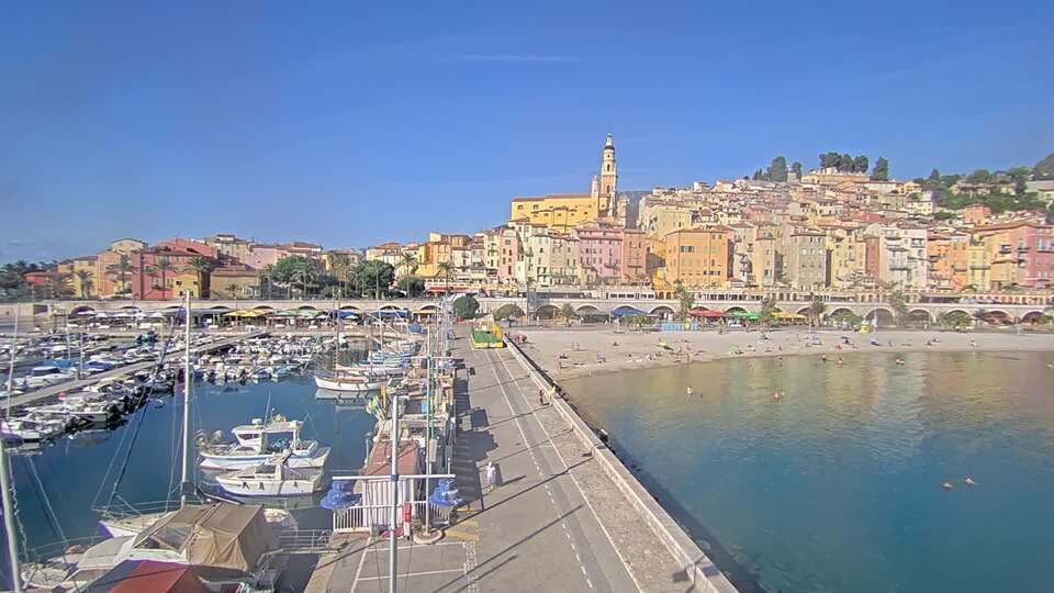 Menton: Plage des Sablettes