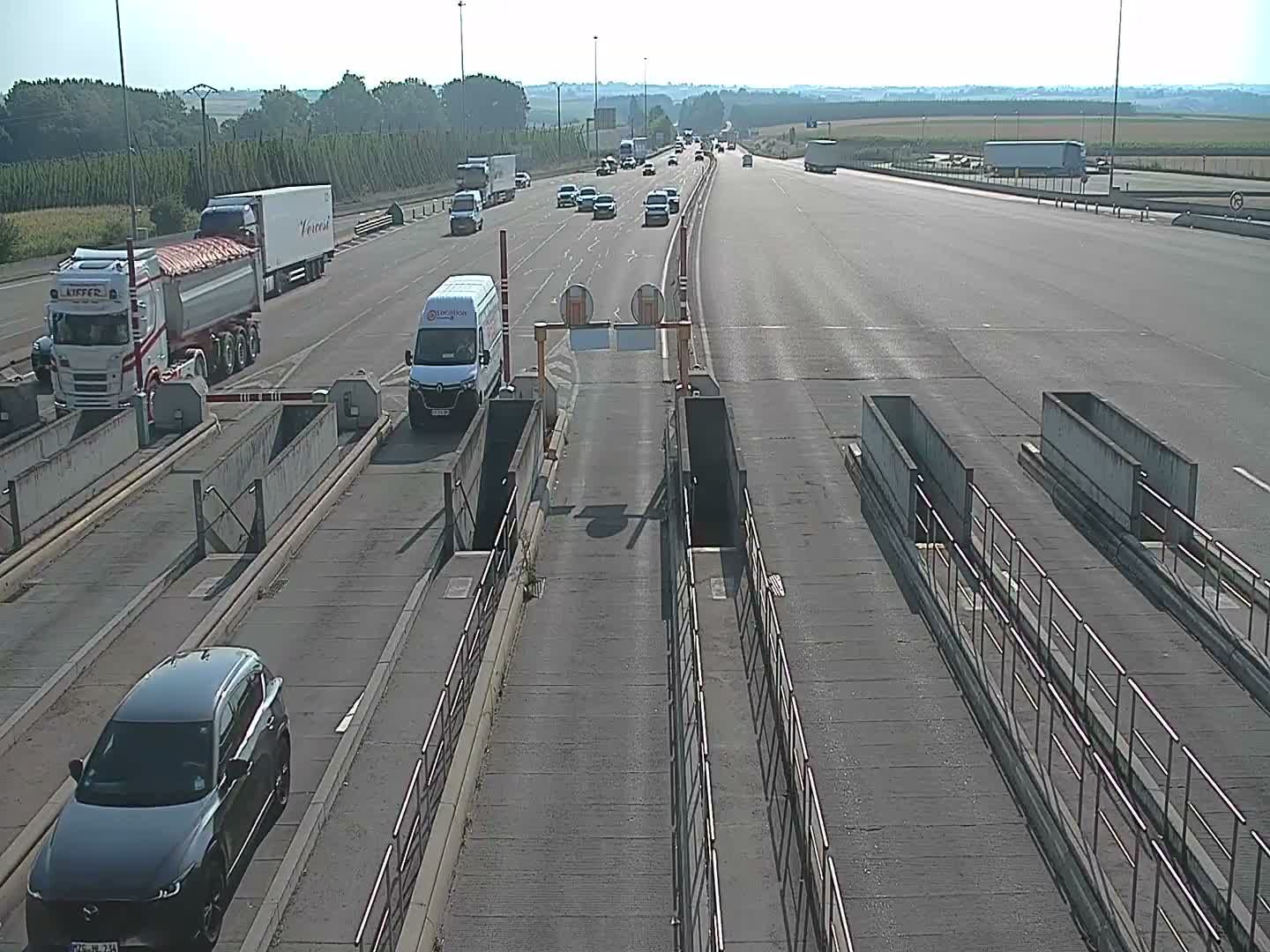 Schwindratzheim › Est: Gare de Péage de Schwindratzeim - Autoroute de l'Est