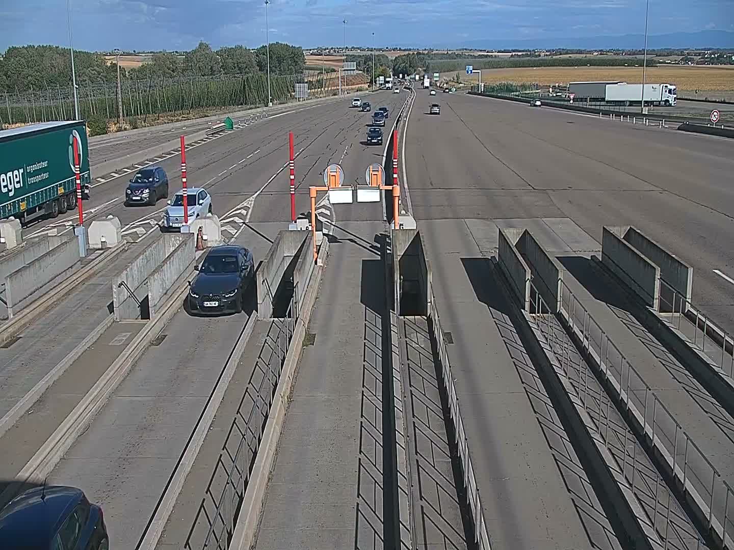 Schwindratzheim › Est: Gare de Péage de Schwindratzeim - Autoroute de l'Est