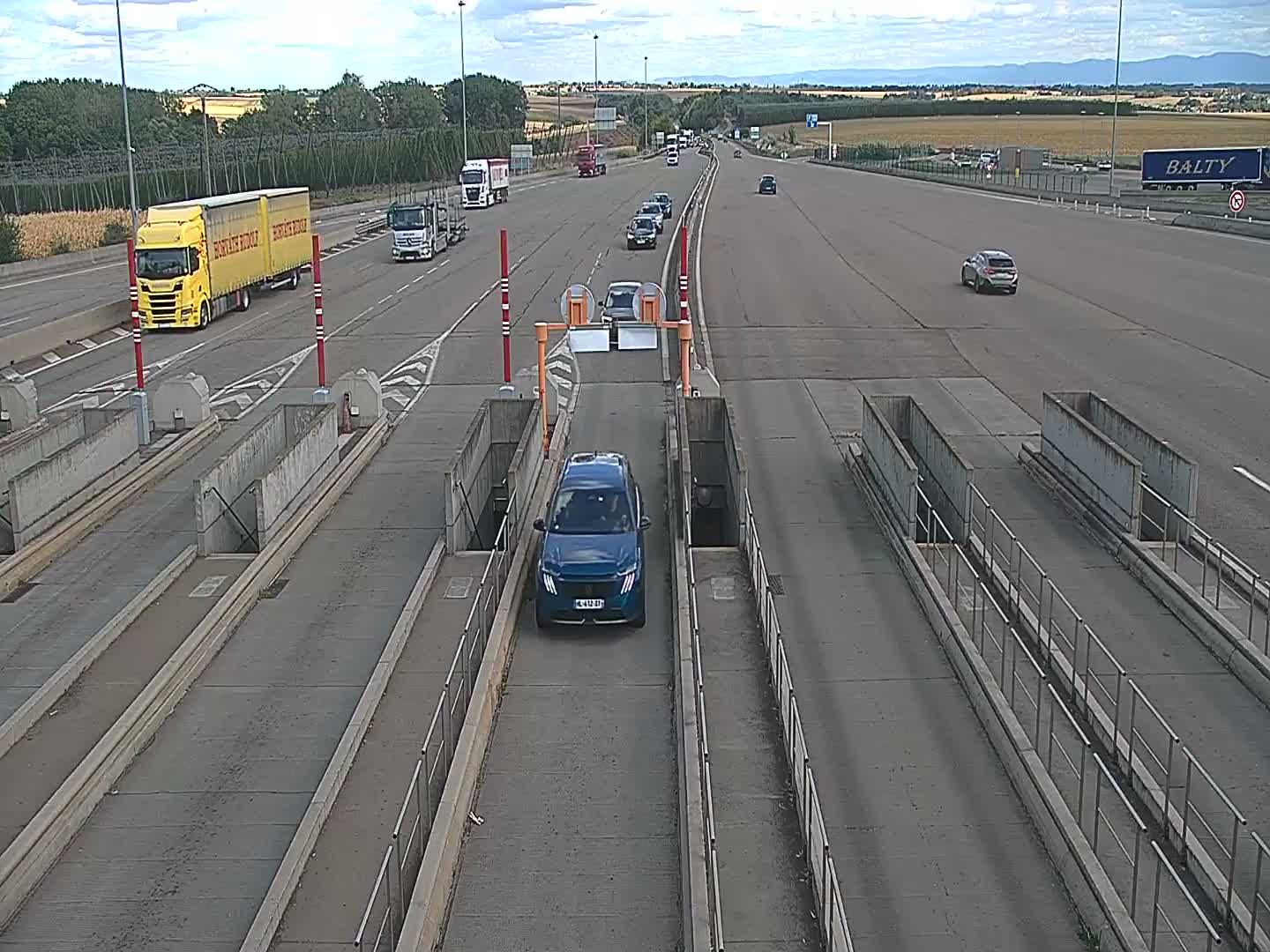 Schwindratzheim › Est: Gare de Péage de Schwindratzeim - Autoroute de l'Est