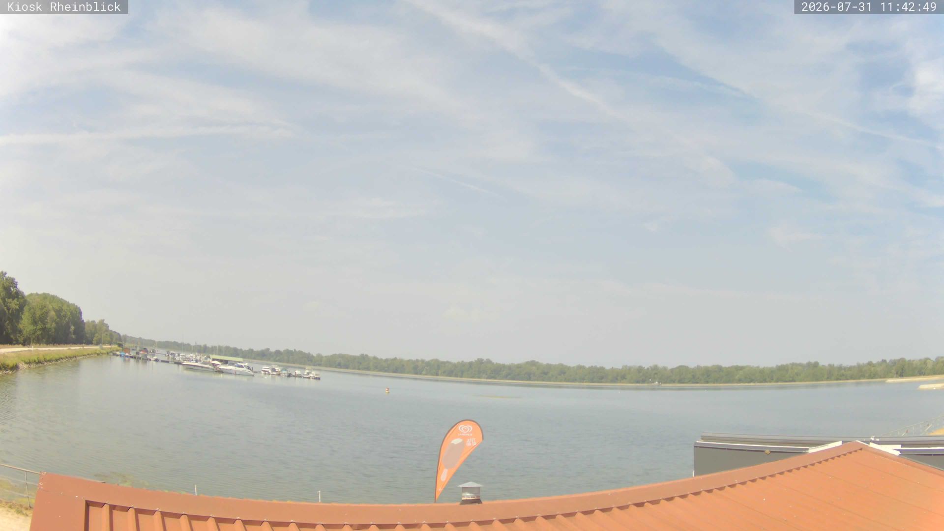Weisweil › Sud-ouest: Kiosk Rheinblick