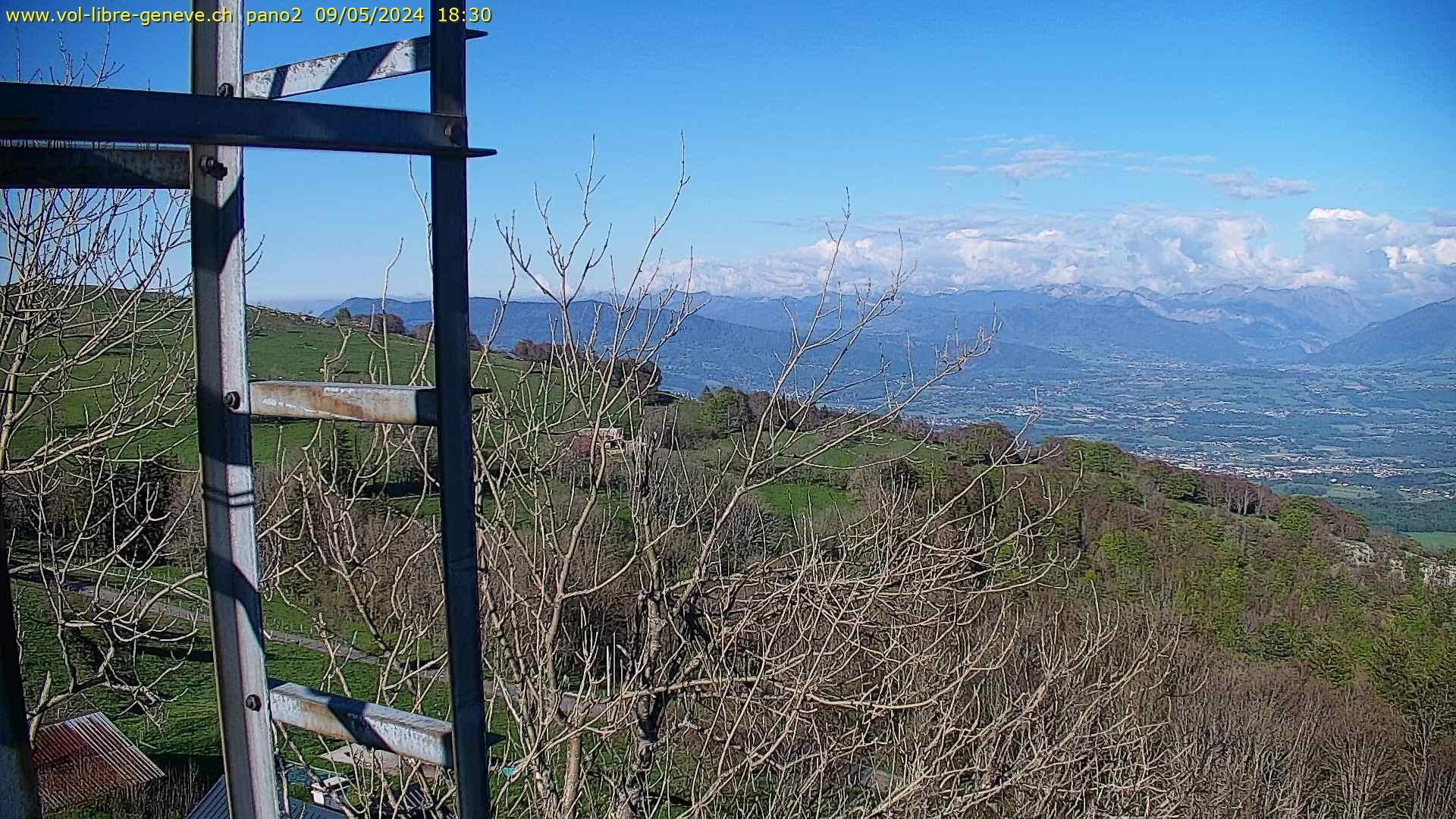 Monnetier-Mornex: Geneva from Saleve Mt